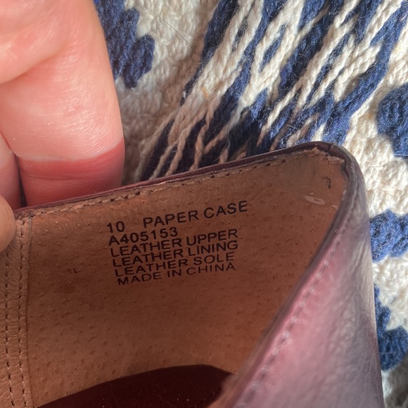 Kenneth Cole maroon wedges size US 10 - Picture 4 of 4